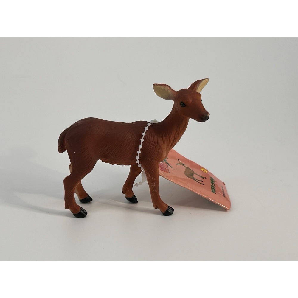 Vintage 1998 Safari Ltd Deer Animal Figure Toy Doe NWT